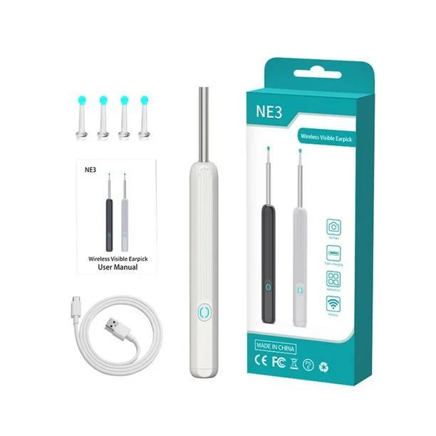 Otoscopio Digital WiFi con Cámara HD y Giroscopio 3 Ejes – Compatible Android/iOS