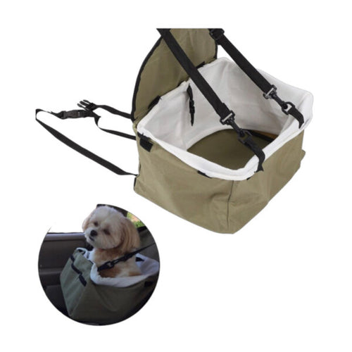 Asiento de Seguridad para Mascotas con Manta Polar