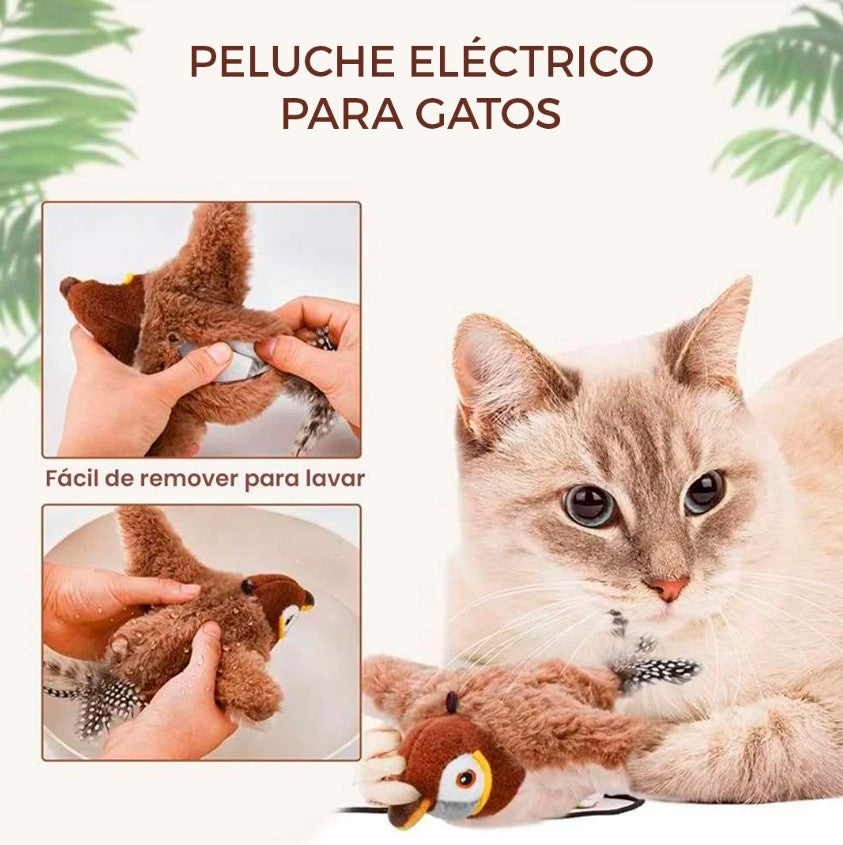 Peluche Eléctrico para Gatos