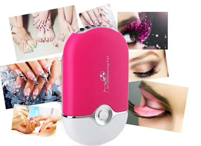 MINI VENTILADOR DE PESTAÑAS Y UÑAS